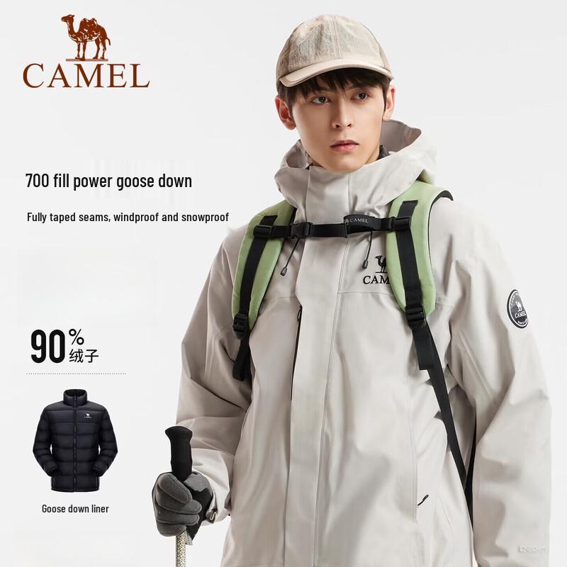 Camel ICON 3-in-1 Goose Down Jacket