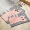 Cartoon Jacquard Non-Slip Floor Mat - Absorbent Foot Pad for Entrance, Bathroom, Bedroom, or Kitchen