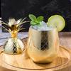 Taza de Cobre Forma de Piña Moscow Mule 550ml para Cócteles Café Leche Bebidas