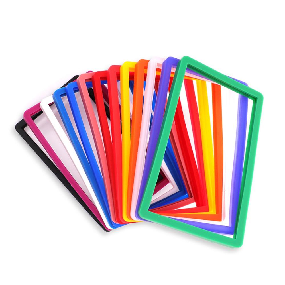 Trading Card Soft Silicone Frame Silicone Shock Absorption 35PT Protective Case Lightweight Tight Fit Rating Cards Holder