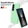 For Sony Xperia 1 VII Liquid Silicone Case Phone Back Cover with Hand Strap
