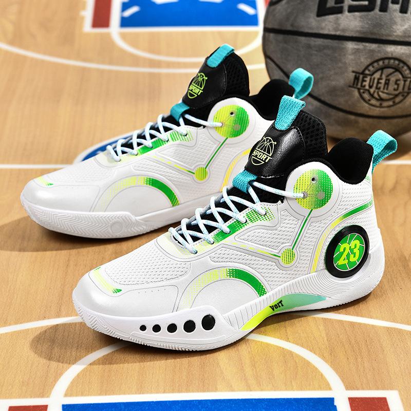 New Basketball Shoes for Men Sneakers High Top Male Gym Training Sports Shoes Anti-slip Women Fashion Basketball Sneakers