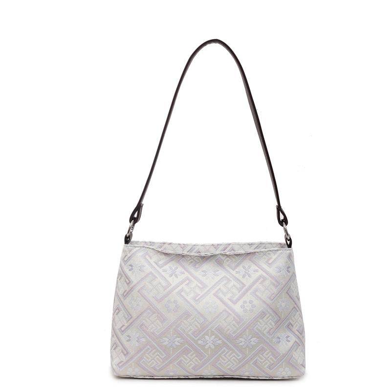 

Super hot niche design printed underarm bag women s 2025 summer new exquisite and versatile popular one-shoulder crossbody bag 27*18*9 фіолетовий