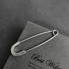 [HF]Hot 1Pc Trendy Large Pins For Clothing Metal Safety Pins Jeans Dress Scarf Adjustable Pins Accessories
