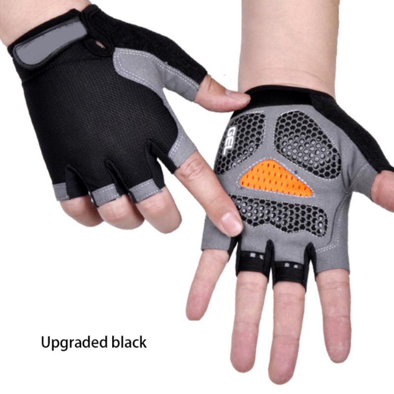 New Best Fishing Gloves Outdoor Sports Sun Protection Half Finger Gloves Fitness Non-Slip Breathable Riding Fishing Gloves
