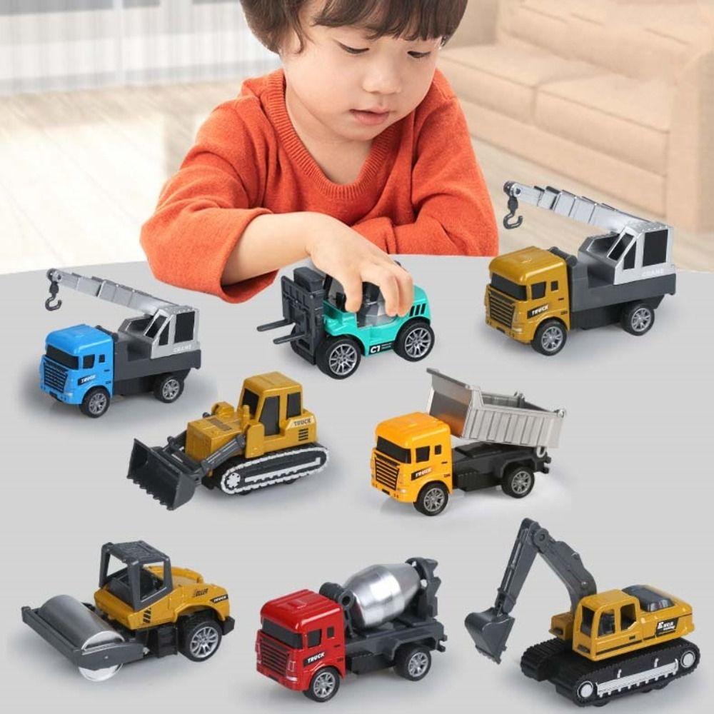 Loader Tractor Construction Vehicle Toy Bulldozer Excavator Toys Engineering Truck Toy  Boys Gifts