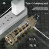 Rechargeable Camp Tent Lantern White/ Warm Light Emergency Lamp USB Charging Lamp  Tent Lighting