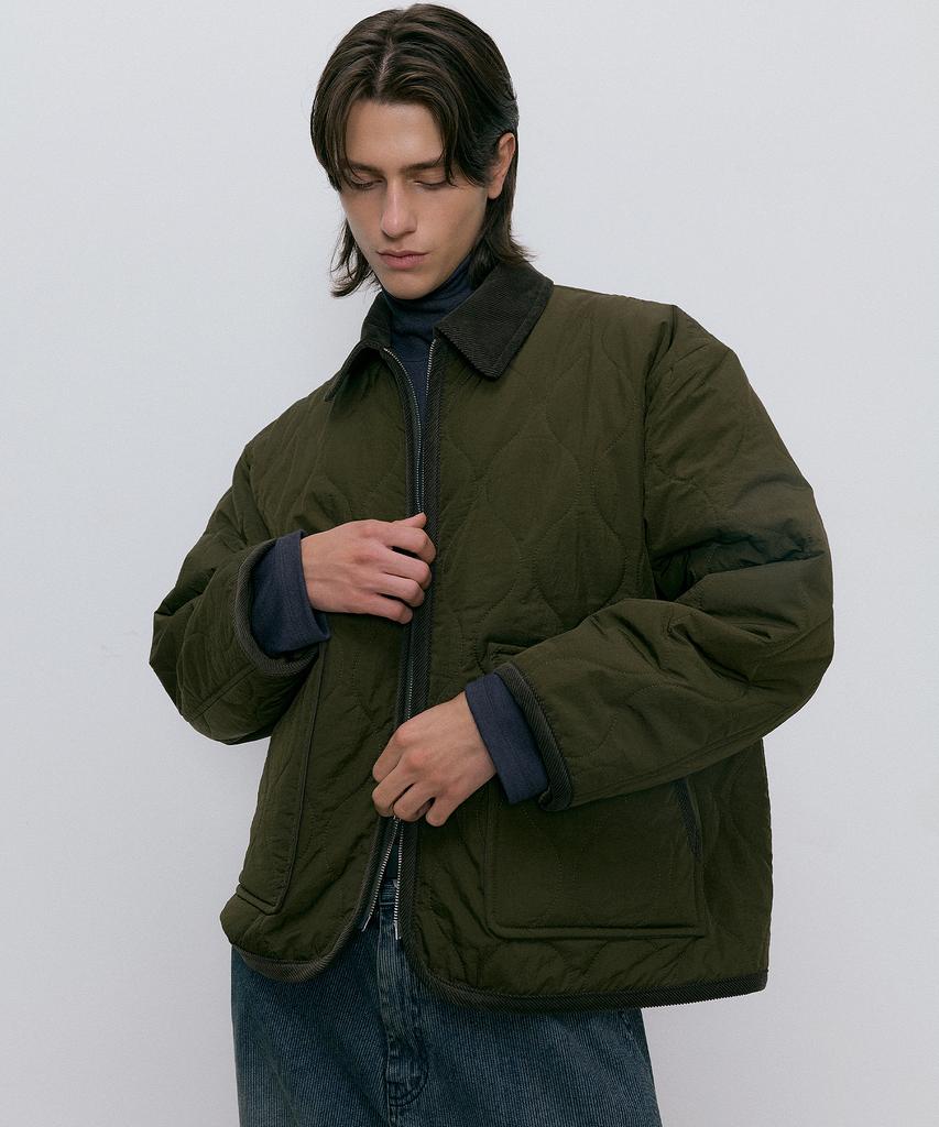 Endoor Quilted Jacket (Olive)