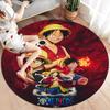 One Piece Round Area Rug Carpet Rug For Living Room Bedroom Sofa Playroom Decor Nonslip Floor Mat
