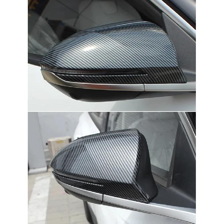 For Hyundai Tucson 2021 2022 2023 NX4 Car Accessories Trim Carbon Fiber Styling Rear View Mirror Cover