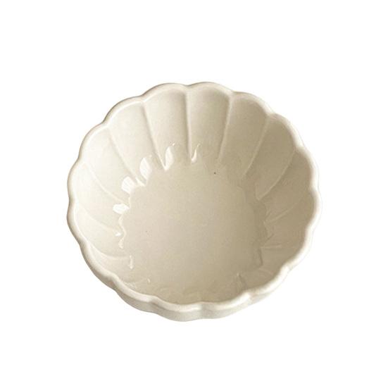 Ceramic Dipping Sauce Dish High-Temperature Ceramic Snack Serving Dish Decorative Serving Bowl for BBQ Snacks C