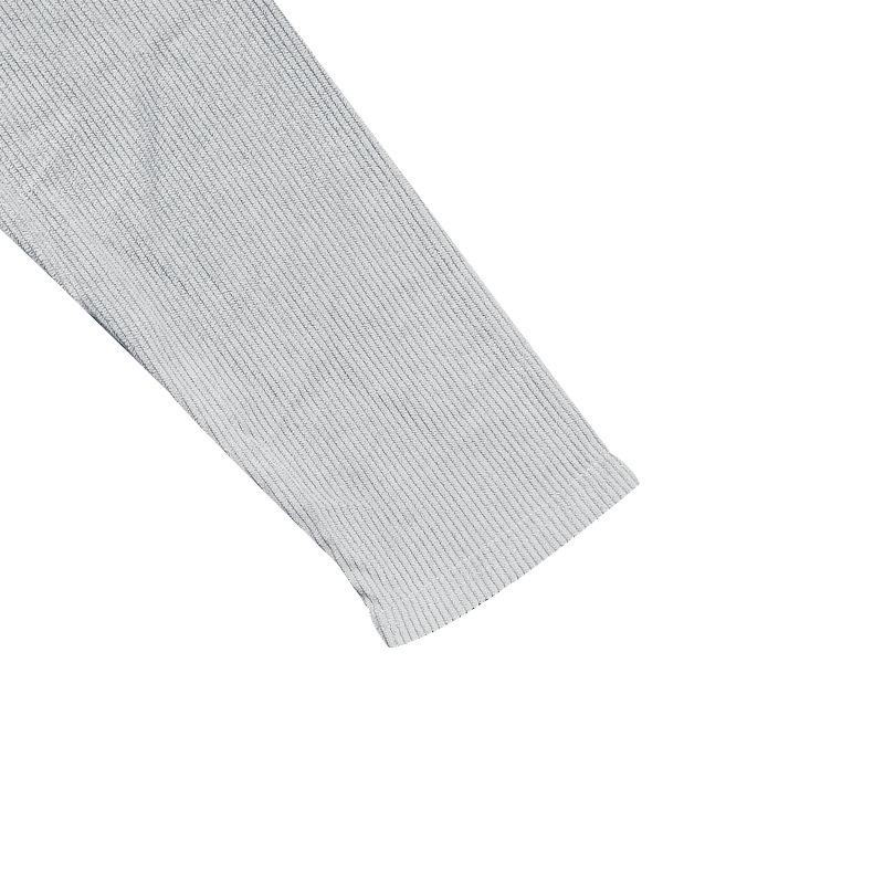 Men's Outdoor Corduroy Long-Sleeve Henley Hoodie - Solid Color, Spring/Autumn 2025 Collection