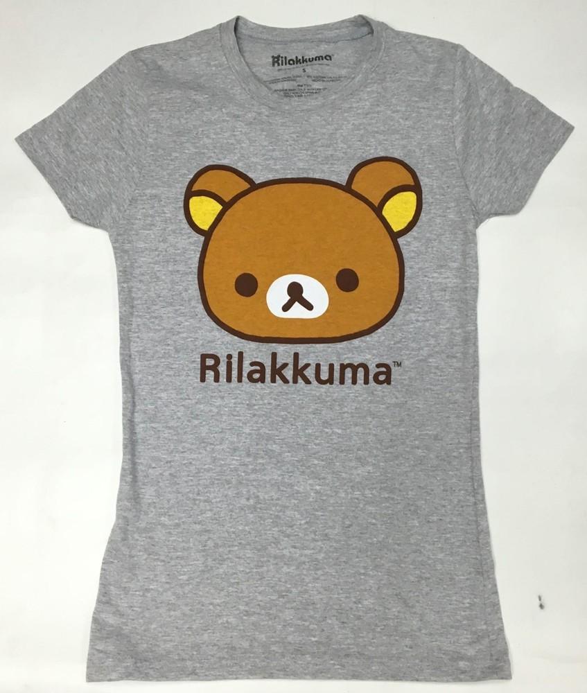 Мишка Рилаккума RILAKKUMA FACE Женская/Девичья Футболка Новая с бирками Лицензированная и официальная Унисекс Футболка XL