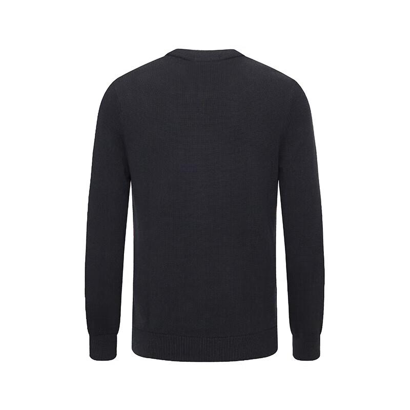 Navigare Men's Antibacterial Cable Knit Round Neck Sweater