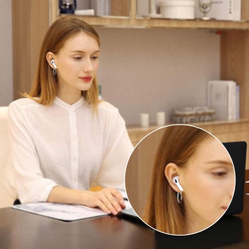 Silicone Earbud Tip Protective Covers Comfortable for Air Pods 4 Earphone Noise Isolation Prolonged Use Durability 5Pair