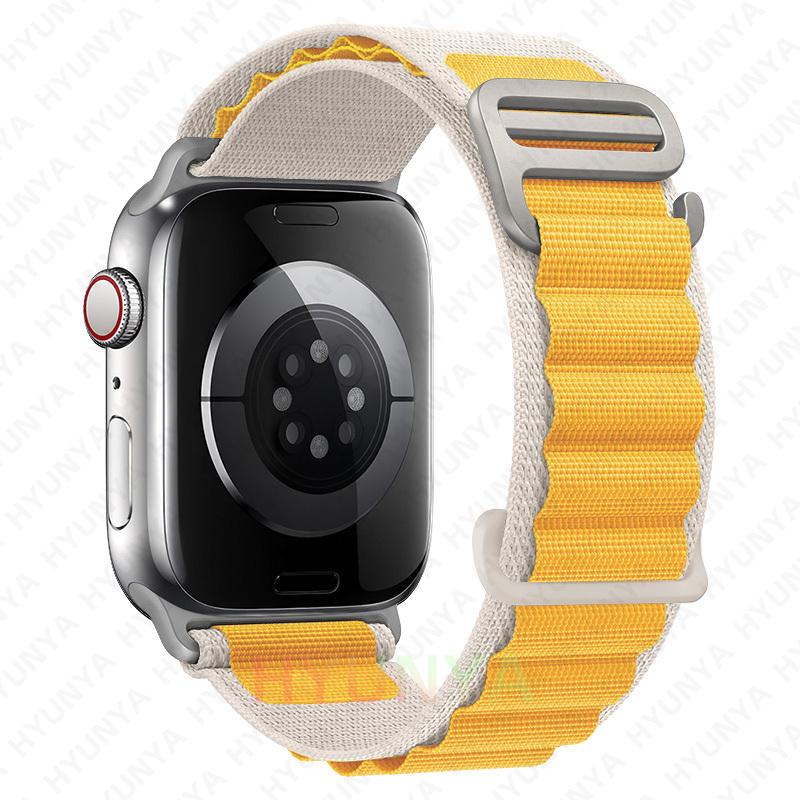 Alpine Straps for Watch Bands iWatch Series 10 11 46mm 9 8 7 SE Ultra 2 3 49mm 44mm 45mm 40mm 41mm 42mm Watchband Bracelet