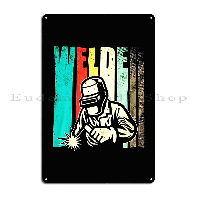 Welding There's No App for That Funny Gift for Welders I'm Not Just A Walder Metal Vintage Wall Decor Garage Tin Sign Poster