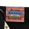 Acne Studios Skinny Denim Pants W25 Black Series Damage Processing Women Used