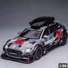 Mașină Model Aliaj Turnat Sub Presiune RS6 Racing Scară 1/24 - Articol Elegant de Colecție, Cadou Perfect pentru Iubit, Obiect de Colecție demn de Expus
