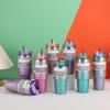 20/30oz Vacuum Insulated Cup with Straw Double-Layer Insulated Cup Stainless Steel Coffee Car Cup Cold Hot Mugs Vacuum Flask