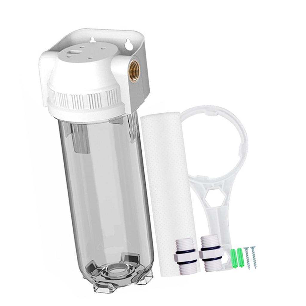 5inch/10Inch Whole Houses Water Filter System Pipeline Pre Filter PET Texture for Home and Kitchen Filtering Use