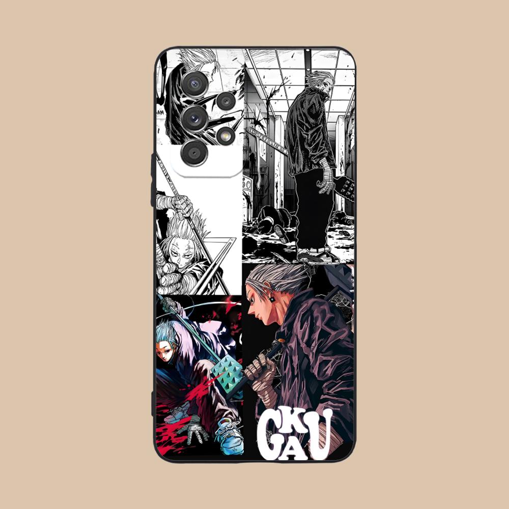 

Sakamoto Days Gaku Phone Case for Samsung Galaxy M55 54 42 35 34 33 32 23 22 15 14 13 12 F55 5G Colorful Cover Cover Luxury Galaxy F04