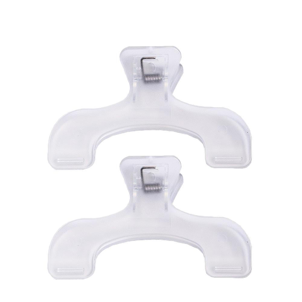 1-4pcs Book Clip Reading Plastic Clip Prevent Page Turning Transparent Frosted Folder Fixed Notebook Piano Score Creative Tool