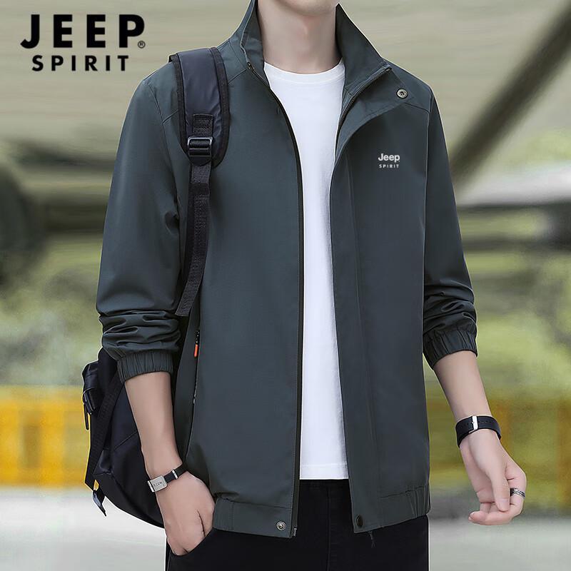 JEEP SPIRIT Men's Casual Slim Fit Jacket