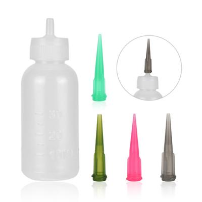 Kit flacone ricaricabile portatile con ugelli contagocce comprimibili in plastica vuota da 30 ml