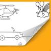 Children Wall Coloring Posters Paper 30Cmx300cm Sticky Drawing Roll Table Sheets