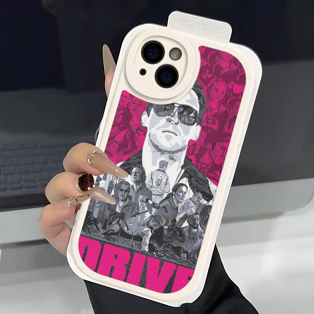 Drive Ryan Gosling Movie Phone Case Hard Leather For IPhone 14 13 16 Mini 15 14 11 12 Pro Max Plus Fundas