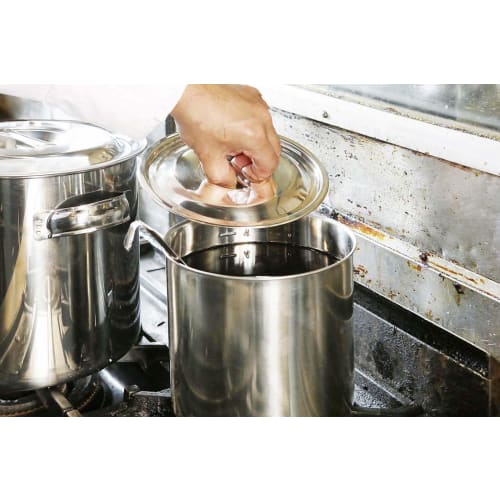 EBM 18-8 Kitchen Pot/Stock Pot, 18cm, Handleless