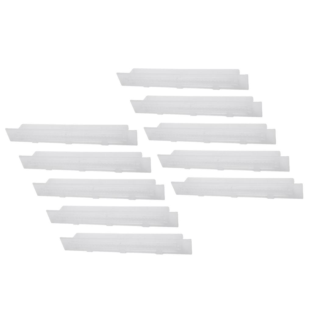 10pcs Plastic Beetle Blaster Beehive Beekeeping Tools Reusable Clear Hive Beetle Traps Buckle