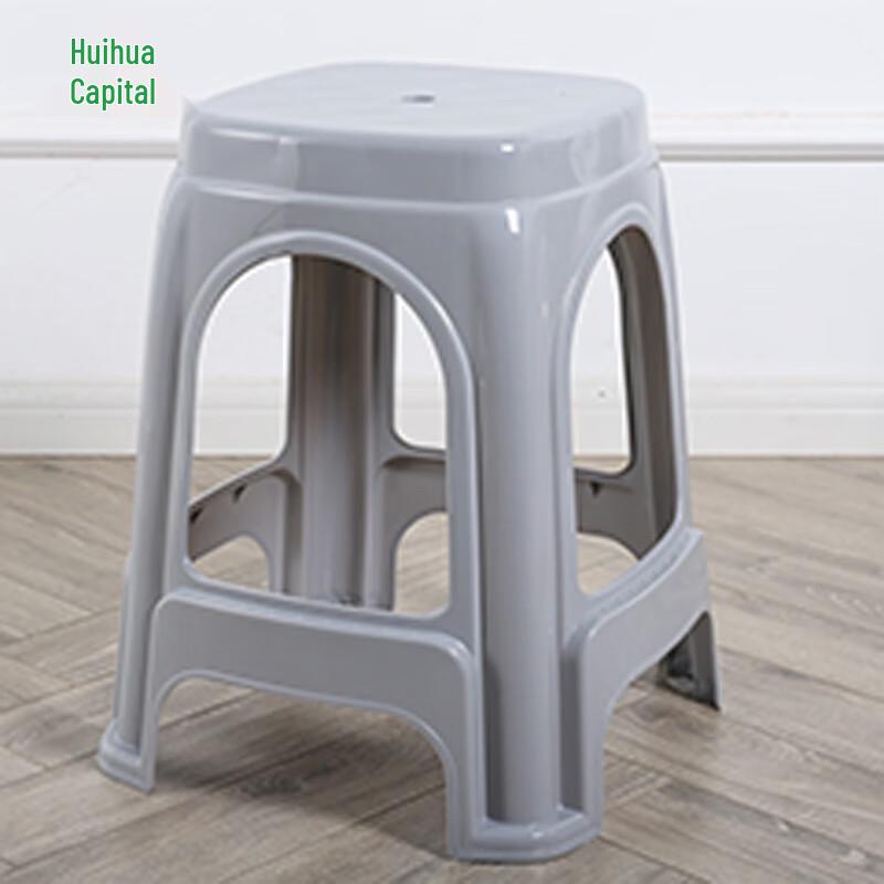HUIHUADU Thickened Anti-Slip Plastic Stool