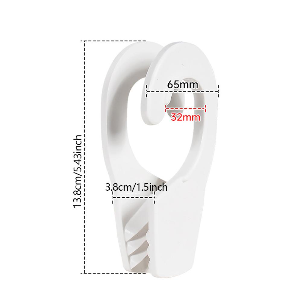 Universal Boat Rail Fender Bumper Hooks Sturdy Easily Install Multifunctional Easily Adjust Fender In Height Line Clip Accessory