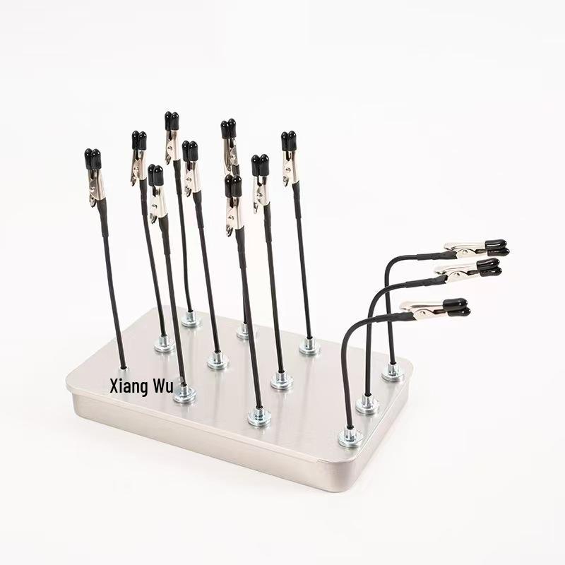 12-Pack FX-01 Bendable Metal Magnetic Clips - Universal Anti-Drop Design