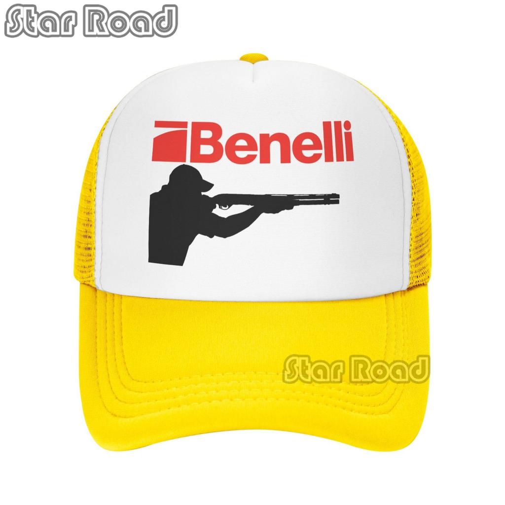 Summer New Arrival Benelli Shotguns Trucker Baseball Cap Casquette Trucker Cap Snapback Hat for Unisex Baseball Valve Unisexs Hats