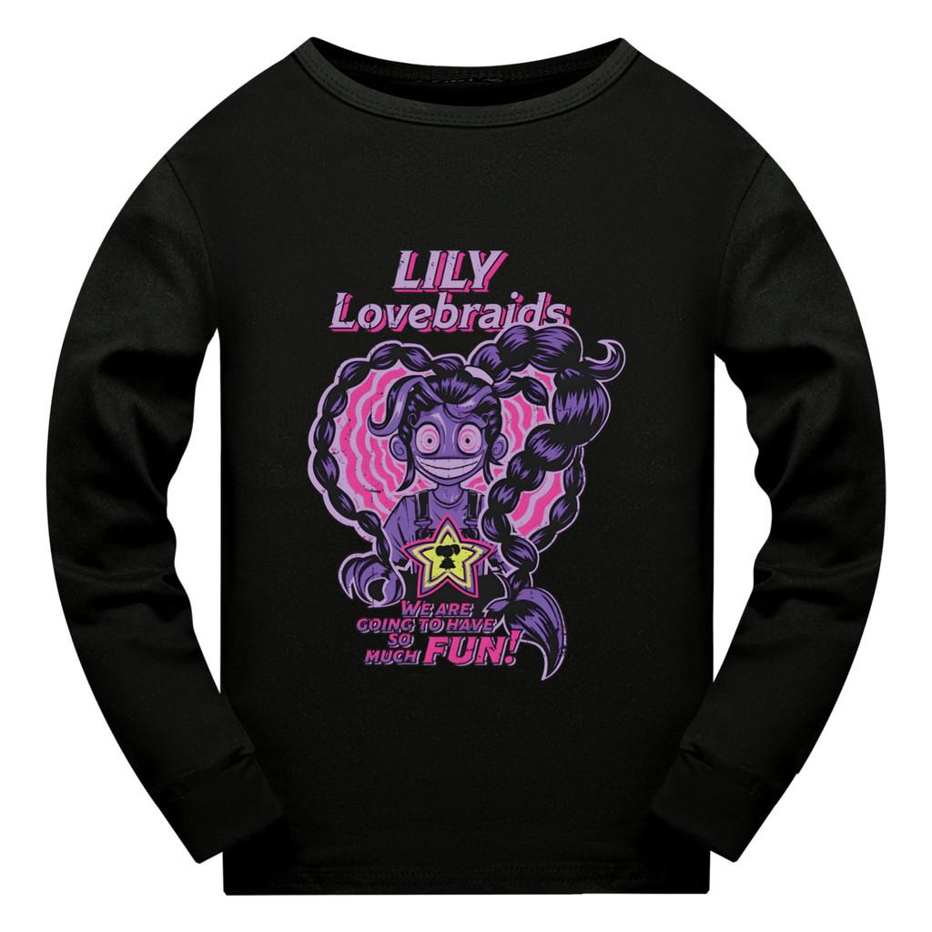 5581 Kids Girls Anime Lily Lovebraids Long Sleeves T-Shirt