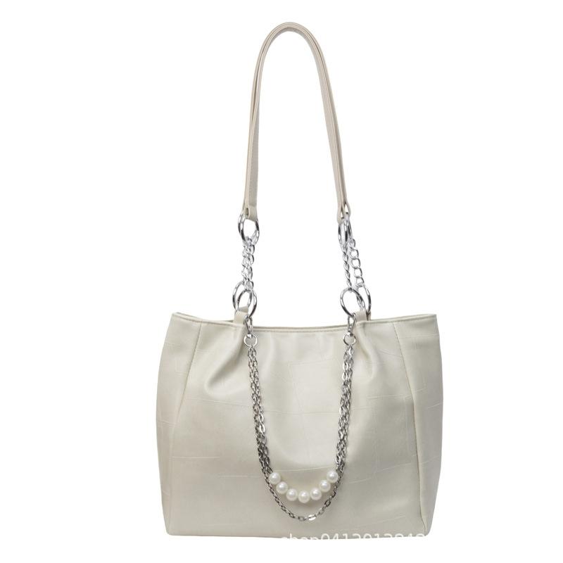 Large Capacity Women's Tote Bag Women's 2025 New Casual Design Sense Work Commuter Bag Fashion Shoulder Bag