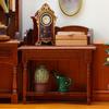 1/12 Scale Wooden Miniature Study Desk For Dollhouse Accessories With Realistic Detailing And Ample Storage Space