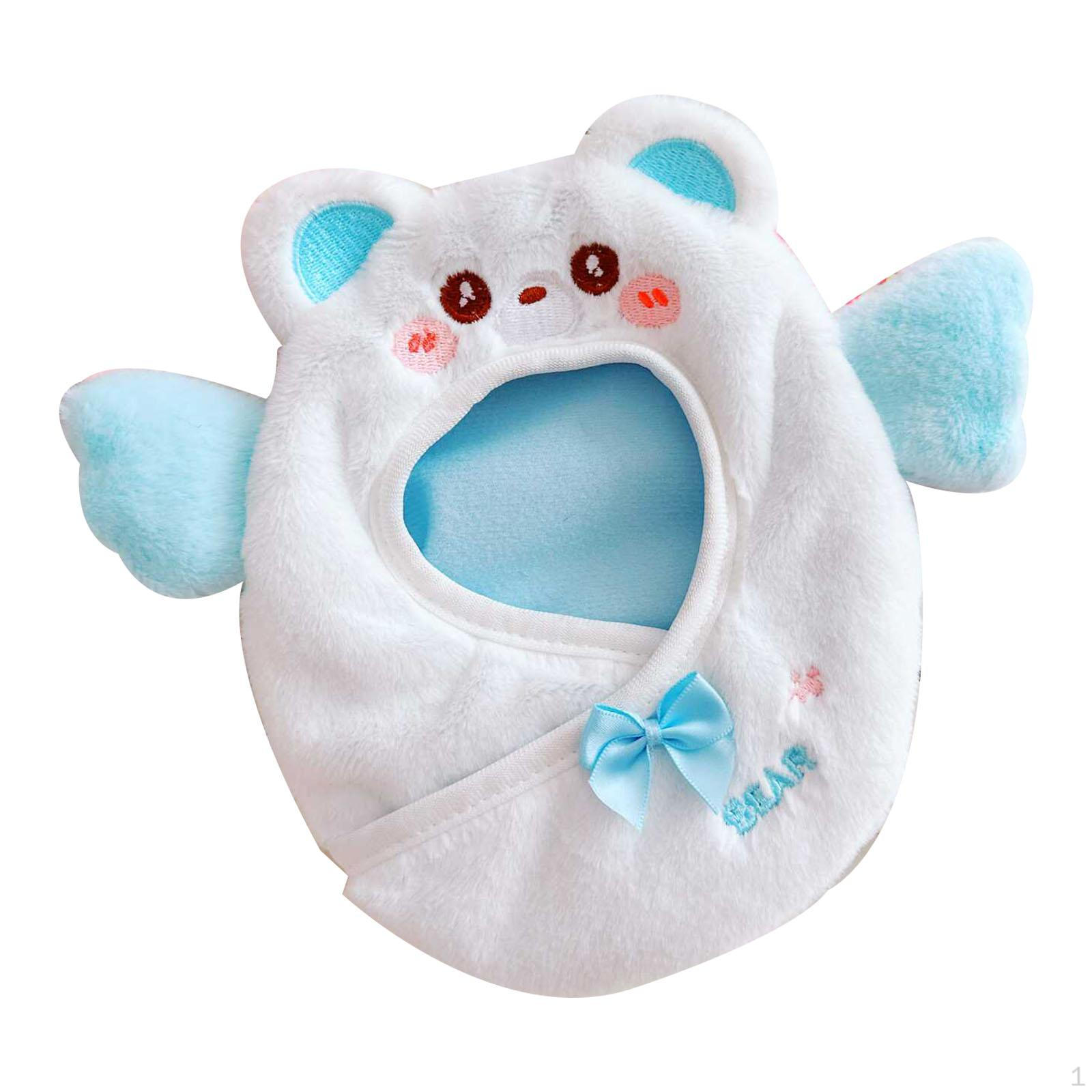 

Мягкая плюшевая кукла, одежда, спальный мешок, мультяшный, стильный, мягкий белый