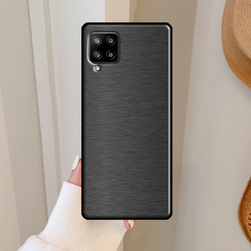 Brushed Metal Texture Steel Print Case For Samsung Galaxy A36 A56 A13 A23 A52 A32 A12 A54 A34 A14 A16 A26 A33 A53 A15 A35 A55