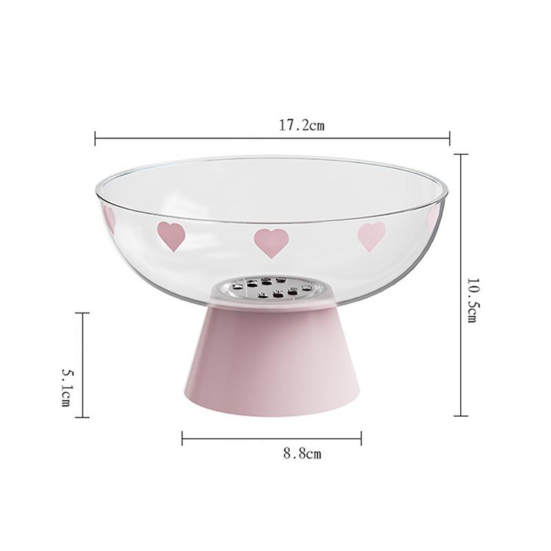 Fruit Plate Living Room Home  Style Dried Fruit Plate Snack Display Plate High Value Coffee Table High-End Drain Tray