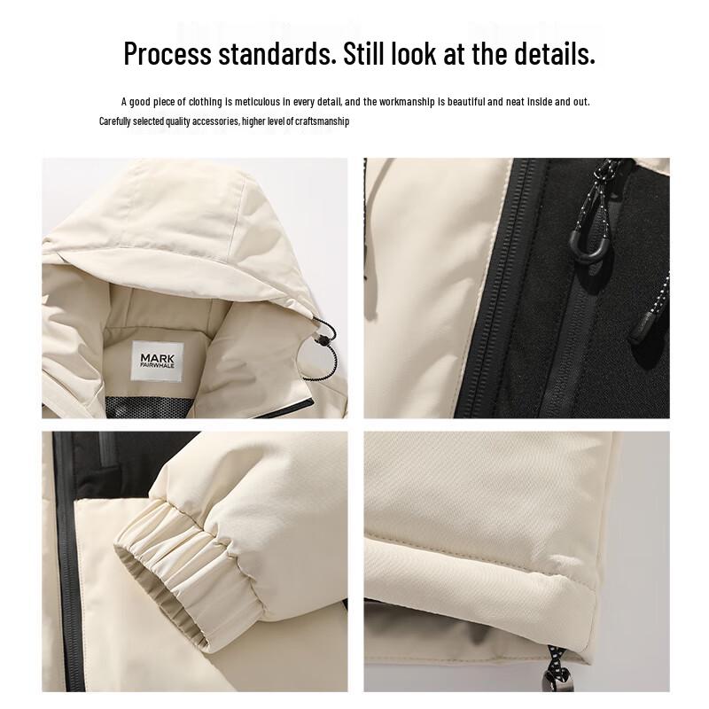 Mark Fairwhale Men's Outdoor Casual Workwear Cotton Jacket