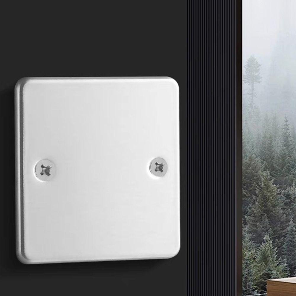 Stainless Steel Bottom Box Panel 86 /120 Type Blank Panel New Embedded Panel