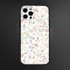 Small fresh watercolor floral pattern Phone Case For iPhone 16,15,14,13,12,11 Plus,Pro Max, Others Soft Black Cover