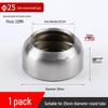 Stainless Steel Wardrobe Hanging Rod Flange Seat for Curtains, Towels, and Clothes Drying