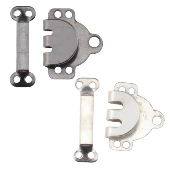 20 Pairs Sewing Hooks And Eyes Closure Set Sewing Clasp Fasteners Kit Sew Repair Hooks Replacement for Trousers Skirt Dress Bra Sewing DIY Crafting