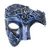 Roman Warrior Mask With Metallic Finish For Costume Events And Themed Parties