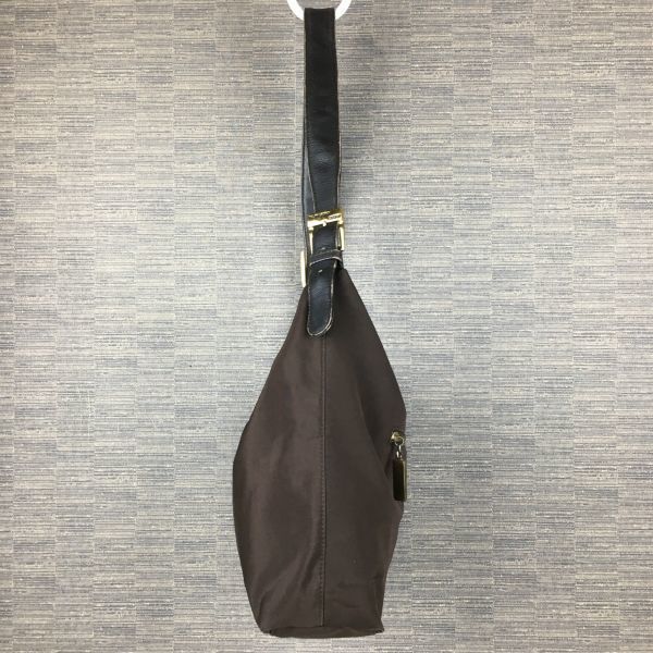 Ralph Lauren Shoulder Handbag Dark Brown(USED)